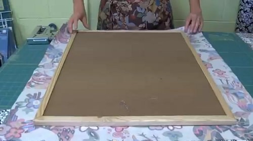 ファブリックパネルの作り方1